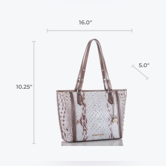 EUC Brahmin Medium Asher Tote Sky Carlisle - Picture 4 of 11